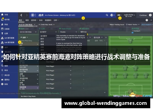 如何针对亚精英赛前海港对阵策略进行战术调整与准备