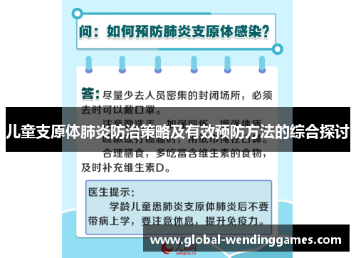 儿童支原体肺炎防治策略及有效预防方法的综合探讨