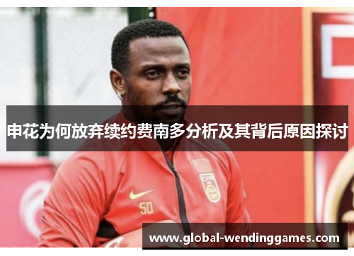 申花为何放弃续约费南多分析及其背后原因探讨